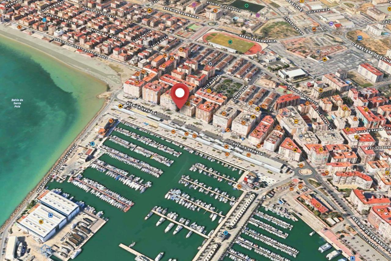Nuevo A Estrenar. Vistas Al Mar, Terraza, Ascensor Apartment Santa Pola Exterior photo